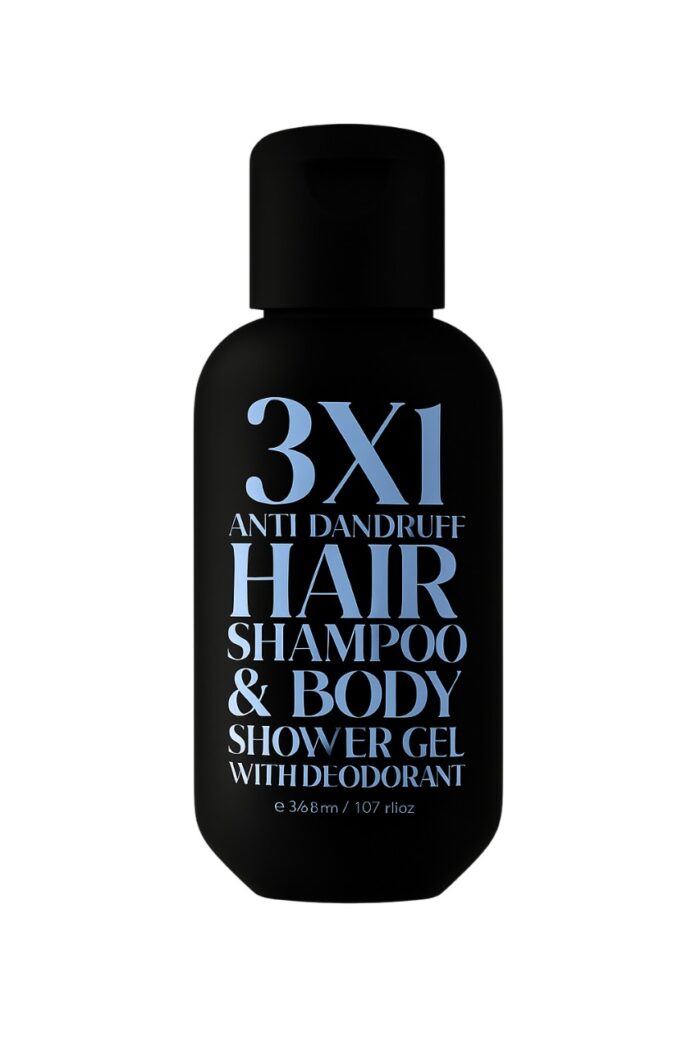 Lemury Power Gym – 3-in-1 Men’s Shower Gel, Anti-Dandruff Shampoo & Deodorant 2